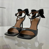 Advbridge New Luxury Ladies New Bow Stiletto Shoes Fashion Pumps Female Sexy Fashion Party Wedding High Heels Sandals Pumps