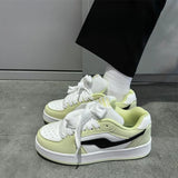 ADVBRIDGE  -  New Aerating Plate Shoes Men's Fashionable All-Matching Platform White Shoes Sports Casual Borad Shoes Fashionable Shoes