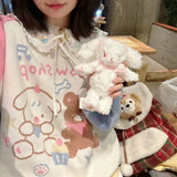 Advbridge Sweet Kawaii Peter Pan Collar Lace Shirts Women Spring New Long Sleeve White Blouses All-match Star Print Bottoming Tops