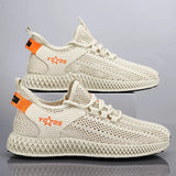 ADVBRIDGE  -  Men Casual Sneakers Summer Breathable Sport Shoes Lightweight Outdoor Mesh Running Shoes Athletic Jogging Walking Shoes