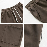 Advbridge Fashion Cotton Cargo Shorts Men Summer Y2k Pants New Japanese Sports Joggers Casual Trousers Large Pockets Men Loose Knee Shorts