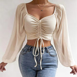 Advbridge aspen outfit winter Henry's Heartfelt Drawstring Top