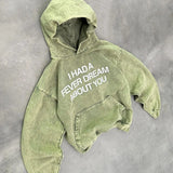 Advbridge Streetwear Hoodie Y2k Gothic Hip Hop Letter Graphic Print Oversized Hoodie Sweatshirt Men Women Harajuku Pullover Hoodie Clothes