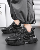 ADVBRIDGE  -  Men's Thick Soled Casual  Soft Soled Sports Shoes Four Season New Outdoor Students Comfortable Running Shoes Versatile Sneakers