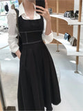 Advbridge Elegant and Chic Women Fashion Party Dress Sleeveless Strap Casual A-Line Solid Vintage Birthday Clothes Female Robe Vestidos