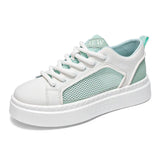 ADVBRIDGE  -  White Men Sneakers Breathable Skateboarding Shoes Outdoor Mens Walking Running Shoes Couple Lightweight Casual Shoes