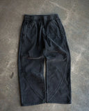 Advbridge American High Street Streetwear Sweatpants Solid Color Striped Straight Loose Harajuku Sweatpants Same Style for Men and Women