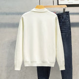 Advbridge Autumn Clothing Men's Light Luxury Knitted Button-down Slim Cardigan Long Sleeve Streetwear Shirt Coat Fashion Knitwear M-3XL