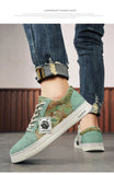 ADVBRIDGE  -  Canvas Men's Shoes Versatile Summer Trend Sports And Leisure Low Top Board Shoes Men's Cloth Shoes Soft Soles Work Shoes