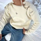 Advbridge Mens Autumn Winter Metal Shoulder Buckle Y2k Off-Shoulder Knitted Sweater Essential Hollow Lazy Style Loose Sweater For Men