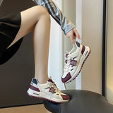 ADVBRIDGE  -  Agam sports shoes women 2025 new lightweight soft soles not tired feet Dad shoes students leisure running shoes