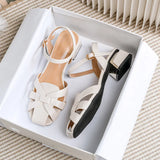 ADVBRIDGE  -  summer women's sandals roman style fashion design party and work wear ladies casual shoes High heel Large size 41-43