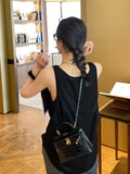 Advbridge American Style Fake Two-Piece Tank Top For Women Xia Chun's Slim Fit Design With A Double Layered Suspender Top