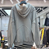 Advbridge Reverse design process solid color hoodie