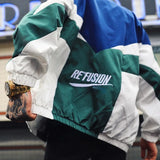 Advbridge Varsity Jacket Men Street Wear Patchwork Embroidery Bomber Jacket Zipper Coat Women Couple College Style