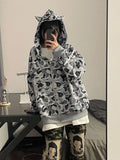 Advbridge Summer sunscreen jacket statement thin hoodie women's fan leopard print sweatshirt Harajuku fashion brand casual loose y2k coat