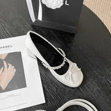 ADVBRIDGE  -  Platform Heels Round Toe Slip On Latest Lace-Up Shoes Mary Jane Shallow Mouth Branded Pumps Sandals Ladies Slip-On Women's