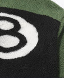 Advbridge Reversible sherpa fleece wholesale fur streetwear hip hop branded teddy outdoor polar 8 ball winter sherpa fleece jacket for men