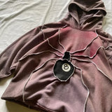 Advbridge Goth Harajuku Big Hoodie Y2K Streetwear Men Women Sweatshirt Loose Hip Hop Hoodie Long Sleeve Pullover Streetwear