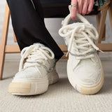 ADVBRIDGE  -  Designer Men Shoes New Prints Male Sneakers Canvas Shoes for Men Trendy Street Skateboard Shoes Spring Autumn Lace Male Footwear