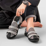 ADVBRIDGE  -  Outdoor Multi-functional Walking Shoes for Men with Large-sized Breathable Mesh and Convenient Layover for Casual Sports