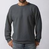 Advbridge Streetwear Solid Ribbed Basic Tops Men Clothing Winter Autumn Long Sleeve Knitted Sweaters Casual O-Neck Pullover Jumper