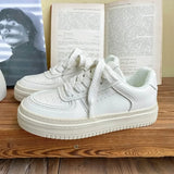 ADVBRIDGE  -  Little White Shoes for Womens New Small and Popular Japanese Student Cricket Shoes Autumn Leisure Trend Leather Sneakers Women