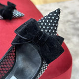 Advbridge Bow Ballet Shoes French Shallow Flats Single Shoes Spring Women's Shoes