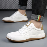 Advbridge Men's Shoes Genuine Leather New Style Men Running Shoes Ourdoor Hot Sale Jogging Trekking Men Sneakers Stylish Skate Shoes Men
