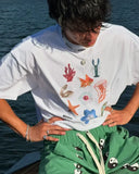 Advbridge Harajuku Cute little details Graphic T Shirts Casual Streetwear Gothic Clothes Cotton Oversized Y2k Top Goth Women Clothing