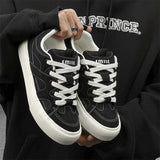 ADVBRIDGE  -  Men's Trendy Shoes–2025 Spring New Arrivals, Versatile Low-Top Canvas Sneakers for Students. Ideal for Teenagers As Casual Shoes