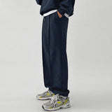 Advbridge Sports Male Mid Waist Drawstring Training Pants Jogger Casual Solid Pocket Men Loose Sweatpants Streetwear Legging Clothing