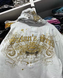 Advbridge Y2k Hoodies New Harajuku Hip Hop Street Vintage Big Pattern Zip Up Hoodies Mens Womens Winter Long Sleeve Coats Loose Sweatshirt