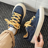 ADVBRIDGE  -  Autumn New Niche Design Low Top Casual Canvas Sports Shoes for Men's Fashion Trend Versatile Comfortable Platform sneakers