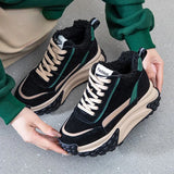 Advbridge Ladies Sports Shoes Platform Booties Chunky Women's Snow Sneakers Boots Ankle on Promotion Winter  Elegant and Fashion Sale