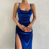Advbridge 2024 Elegant Evening Gown For Women Summer Velvet Midi Bodycon Dress Women Sleeveless Off Shoulder Backless Party Club Dresses