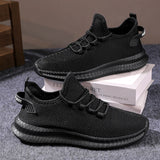 ADVBRIDGE  -  Summer Trendy Fujeak Men's Ultralight Running Shoes - Breathable Mesh Casual Sneakers with Anti-slip Function, Solid Colour