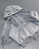 Advbridge Cardigan hoodie men Y2K retro spring and autumn women embroidery personalized pattern street street hoodie long sleeves