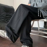 ADVBRIDGE  -  Spring Casual Pants Men Fashion Oversized Wide Leg Pants Men Streetwear Loose Sweatpants Mens Sports Pants Male Trousers M-3XL