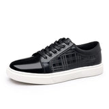 Advbridge Daily Men's Luxury Brand Shoes Casual Blue Sneakers Summer Shoes Man Lace-up Comfortable Leather Flat Shoes