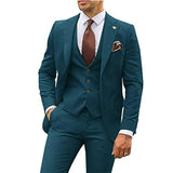 Advbridge 3 Pieces Beige Suits for Men Slim Fit Groom Tuxedo Wedding Suits Best Man Groomsmen Formal Party Suit Male Trajes De Hombre
