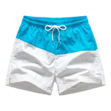 ADVBRIDGE  -  Shorts Cropped Pants Men's Straight Pants Color-blocked Beach Pants Loose Quick Dry Pants Casual Pants Men