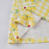 ADVBRIDGE  -  Women Floral Print Tank Dress Summer Sleeveless V Neck A-Line Slim Short Mini Dresses Beach Vacation Vestidos