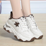 Advbridge Leisure Retro Breathable Platform Sneakers Women Summer 2024 New Fashionable Versatile Round Toe Soft Sole Causal Shoes
