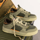 Advbridge Men's Causal  Low Top Skate Shoes Breathable Lightweight Non-Slip Sneakers Comfort Fit Walking Shoes for Male