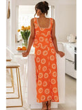 Advbridge Top Skirt Dress Set Spring Summer Slit Maxi Long Dress Suit Matching Set Boho Beach Dress Vestidos Women Clothing 2024