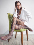 Advbridge  Sexy Female Tights Stockings Printed Summer Fashion Patchwork High Waist 2024 New Leggings Women High Street Socks Tights