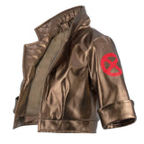 Advbridge Women Hero Cosplay Jacket High Waist PU-Leather Coat Anime X-Men Rogue Anna Marie Casual Jacket Cosplay Costume Halloween