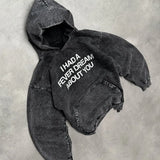 Advbridge Streetwear Hoodie Y2k Gothic Hip Hop Letter Graphic Print Oversized Hoodie Sweatshirt Men Women Harajuku Pullover Hoodie Clothes