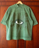 Advbridge Y2K Hip Hop Spirit T shirt Men Harajuku Street Eye Printed Super T shirt New Skateboard Casual Short Sleeved Street Wear y2k top